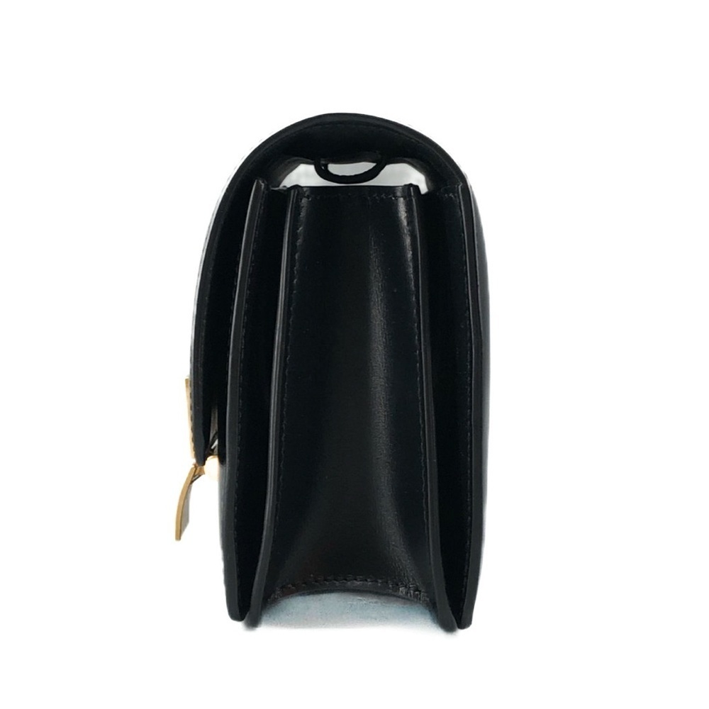 Celine Small Classic Box Bag Black Calfskin Gold Hardware Crossbody - Picture 7 of 15